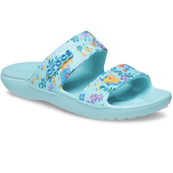 CROCS CLASSIC DISNEY X VERA BRADLEY LITTLE MERMAID SANDAL SIZE: M9W11 - Picture 5 of 5
